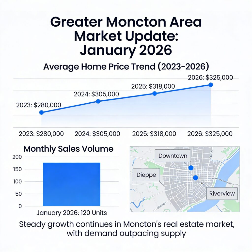 January 2026 Moncton Area Stats