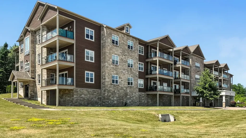 Moncton condo building, part of the Moncton vs Saint John real estate comparison