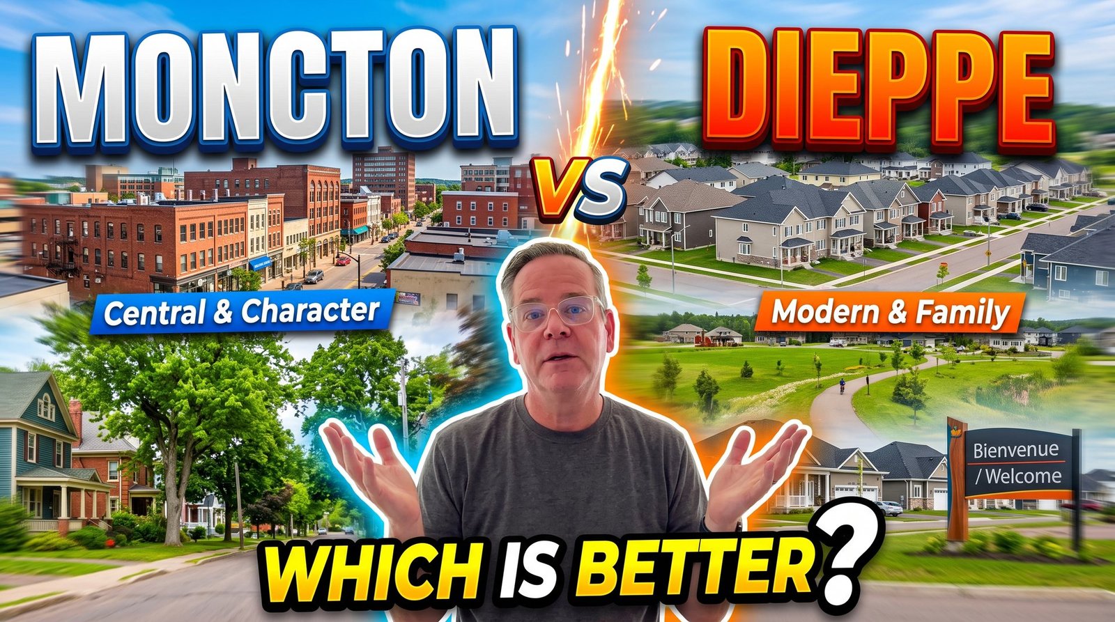 Moncton vs Dieppe: which is better? Richard Wontorra compares downtown Moncton character homes with modern Dieppe neighbourhoods